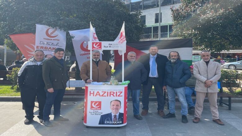  Yeniden Refah Partisi Pazar’da üye çalışmalarını sürdürüyor – Birlik Haber Ajansı