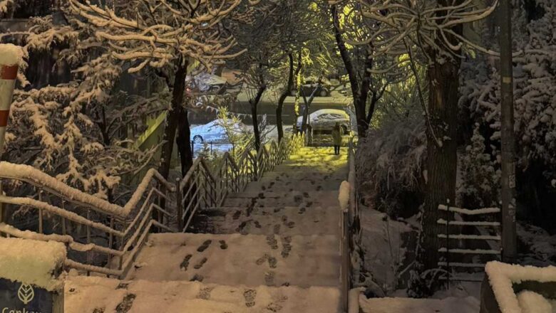  Başkent Ankara’da kar yağışı etkili oldu – Birlik Haber Ajansı
