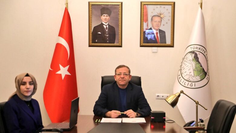  Vali Ziya Polat, (VKS) yöntemiyle SERKA toplantısına katıldı – Birlik Haber Ajansı