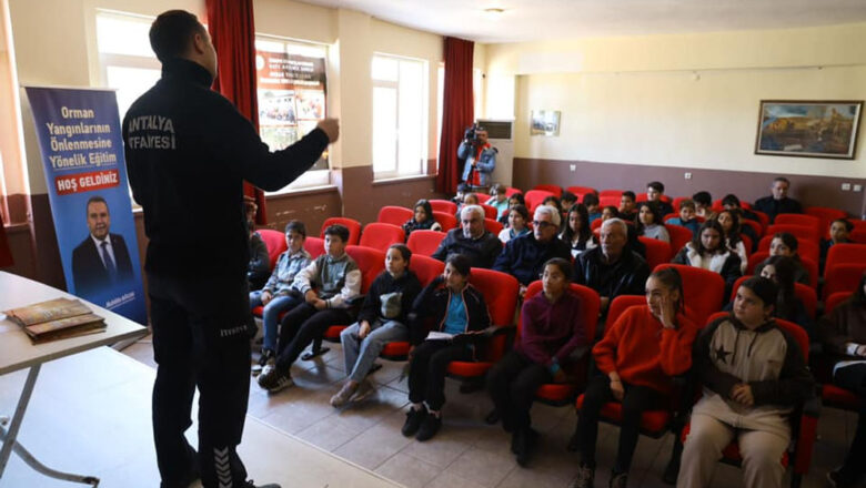  Antalya’da miniklere orman yangınları ile mücadele eğitimi verildi – Birlik Haber Ajansı