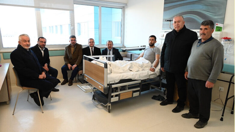  Şükrü Başdeğirmen, Şehir Hastanesi ziyareti yaptı – Birlik Haber Ajansı