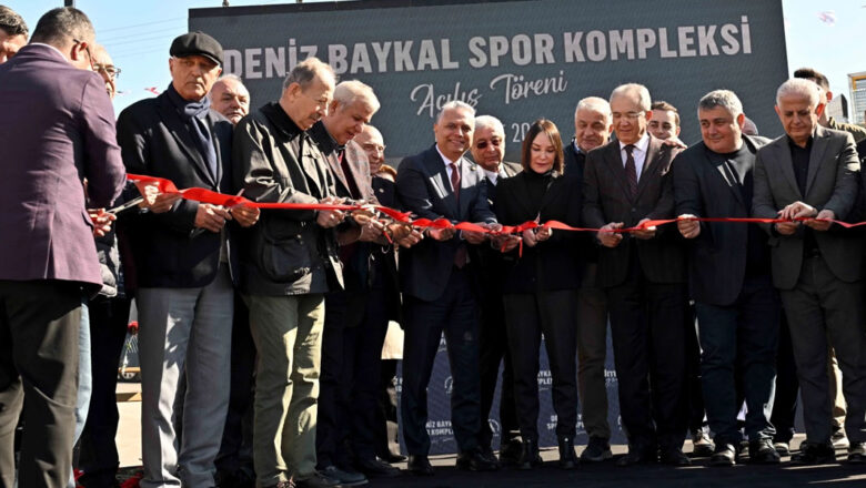 Deniz Baykal spor kompleksi açıldı – Birlik Haber Ajansı