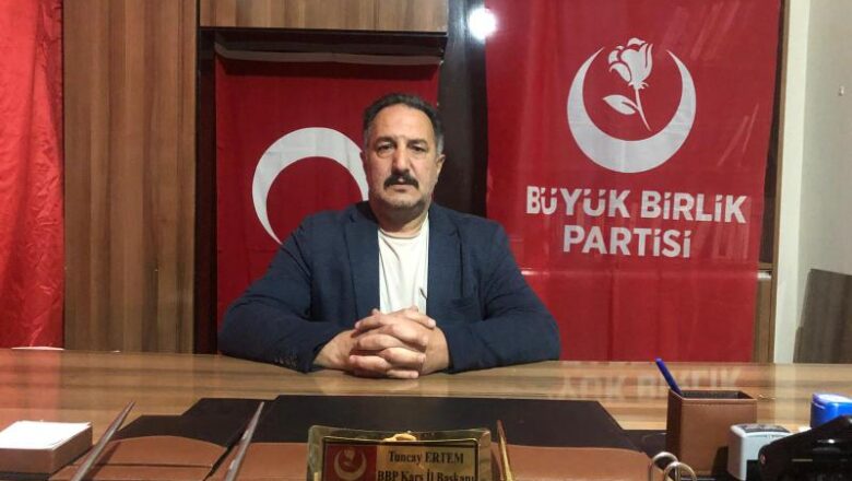  BBP Kars İl Başkanı Ertem: “Türkiye hariç, hiçbir Müslüman ülkeden ses çıkmıyor, Yazıklar olsun” – Birlik Haber Ajansı