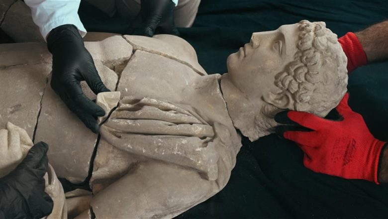  Aspendos’ta Hermes heykeli bulundu – Birlik Haber Ajansı