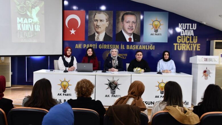  AK Parti Giresun Kadın Kolları’ndan “Güçlü Türkiye” vurgusu – Birlik Haber Ajansı