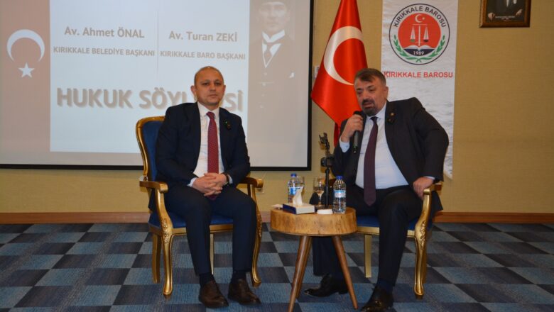  Kırıkkale’de genç avukatlar için söyleşi – Birlik Haber Ajansı
