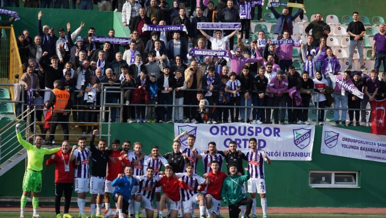  Orduspor 1967 İstanbul’da 3-0 kazandı – Birlik Haber Ajansı