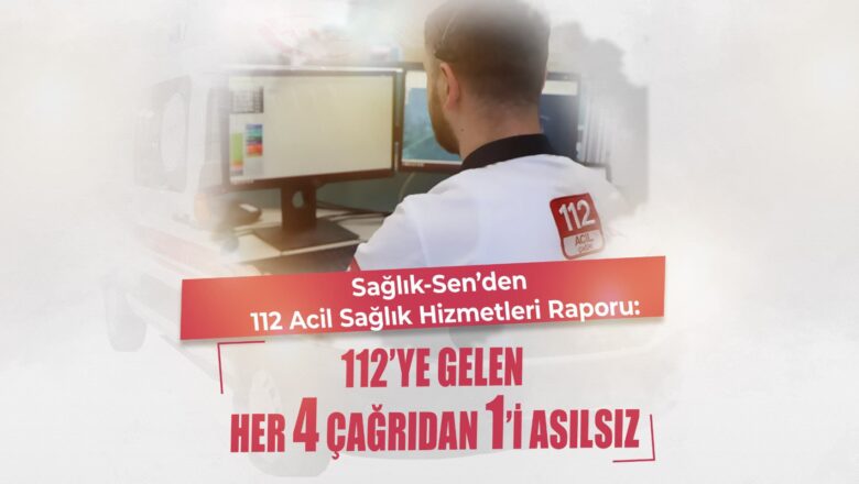  112’ye gelen her 4 çağrıdan 1’i asılsız – Birlik Haber Ajansı