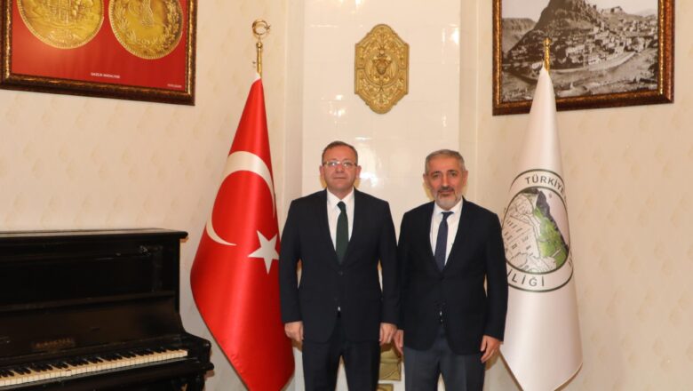  Rektör Mehmet Biber’den Vali Ziya Polat’a ziyaret – Birlik Haber Ajansı