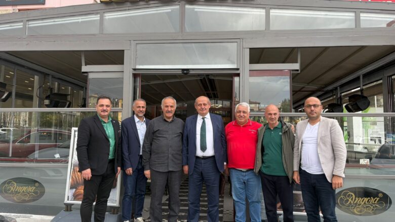  Rize’ye hizmet etmiş iki isim Başkent’te buluştu – Birlik Haber Ajansı